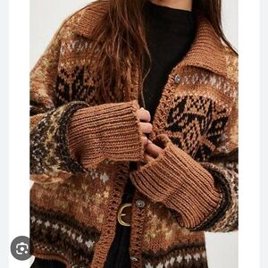 ISO Looking for Free People snowdrift cardigan butterscotch color